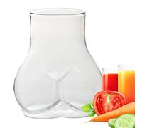 Nuytghr Butt Drinking Cups | Creative Body Art Glassware | 450ml Capacity, Bachelor Drinkware Decorations for Cocoa Water Beer Cocktails Juices Champagne Milk Wine Tea