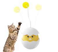 Nuytghr Cat Toys Balls,Interactive Cat Toy Ball with Chirping - Rolling Moving Game with Chirping Sound Enrichment Pet Supplies for All Breeds, Outdoor & Indoor