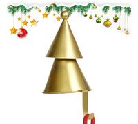 Nuytghr Christmas Stocking Holder - 3D Christmas Tree Hanger - Counter Stocking Hook | for Fireplace Counter Window Holiday Entrance Mantel Living Room