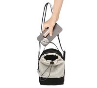 Nuytghr Cross Body Bag, Small Satchel Purse, Passport Holder Pouch, 6.3x2.76x8.27 Inches, Portable Design, Phone and Wallet Storage, for Men, Women, Travel, Workout, Commuting, Outdoor Use