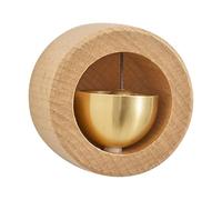 Nuytghr Magnetic Doorbell, Wooden Bell Door Opening, Rustic Home Decor, Pleasant Sounding Chime, Entryway Accessory for House, Cafe, Studios, Living Room Eco-Friendly