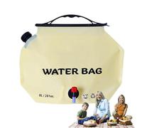 Nuytghr Water Storage, Camping Container, 16.14x12.2 Inches Portable Water Bag, Foldable Leakproof Body, Easy-Carry Handle Design, for Outdoor Travel, Garden Tasks, Prep Needs