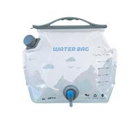 Nuytghr Water Storage, Camping Container, 16.14x12.2 Inches Portable Water Bag, Foldable Leakproof Body, Easy-Carry Handle Design, for Outdoor Travel, Garden Tasks, Prep Needs