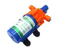 NUZAMAS 12V High Pressure Diaphragm Rated 60PSI Max 120PSI Self Priming Water Pump 30W Built-in Automatic Pressure Switch for Caravan/RV/Boat/Marine/Moto Home/Camping/Shower/Tap