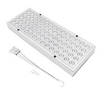 NUZAMAS 25W 75LED Grow Lamp LED Plant Lamp Full Spectrum LED Grow Light for Indoor Plants Seeding Vegetable Stadium and Flower Plants Growing Lamp