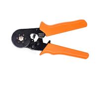 NUZAMAS Adjustable Ratcheting Ferrule Hexagonal Hex Crimper Pliers Tool 0.25~6.0mm AWG 23-10