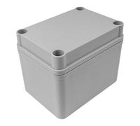 NUZAMAS Junction Box IP67 Waterproof Plastic Project Box 110x80x85mm Dustproof Electrical Box Outdoor Enclosure for Electronics DIY Case Gray
