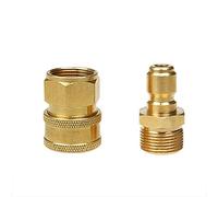 NUZAMAS M22 Male Female Thread Cleaning Machine High Pressure Washer Gun Sprayer Pipe Hose Quick Connector Fitting Parts Adaptors