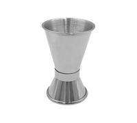 NUZAMAS Measuring Cup 15/30ml 304 Stainless Steel Double Head Beaker for Lab Kitchen Liquids Cocktail Measuring Tool Jigger Drink Jigger Tool