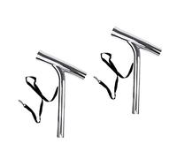 NUZAMAS Set of 2 Boat Fishing Rod Holders - Premium 316 Stainless Steel Outriggers for Marine and Saltwater Fishing