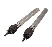 NUZAMAS Set of 2 HSS Rotary Spot Weld Cutter Remover Drill Bits 5/16"(8mm),3/8"(9.5mm) Hex Shank Electric Tool