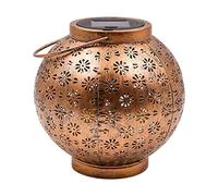 NUZAMAS Solar Lantern Outdoor Hanging Garden Light Solar Power Daisy Lamp Lantern Waterproof Garden Ornament Outdoor Decoration for Porch,Yard Courtyard,Table, Lawn, Patio
