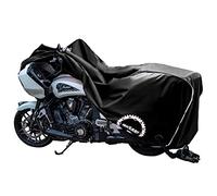 Nuzari Premium Motorcycle Cover - Perfect Waterproof Motorcycle Cover - Harley Davidson Motorcycle Cover - Strong Bike Cover XL