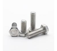 NUZBCPETR Screws, Stainless Steel Hex Head Screws Select(M9 x 1.25 x 40mm)