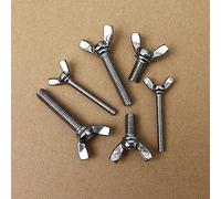 NUZBCPETR Screws, Stainless Steel Wing Thumb Screws Bolts(5/16" 18 x 2)