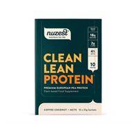 Nuzest Clean Lean Protein 10x25g Sachet Box Coffee Coconut + MCTs