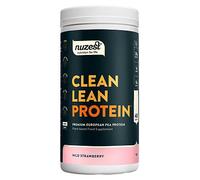 NUZEST Clean Lean Protein Premium European Pea Protein Powder Wild Strawberry 1kg