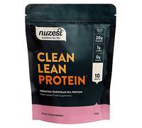 Vegan Protein Powders by Nuzest - Clean Lean Protein - Wild Strawberry - Plant Based Pea Protein Shake - Low Calorie & Low Carb - Gluten Free - Dairy Free - 250g (10 Servings)