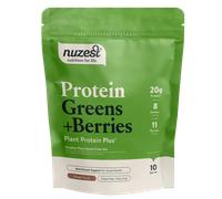 Nuzest Protein Plus Greens + Berries Cocoa Flavour 300g