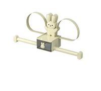 Nuziku Headband Holder,Cartoon Self-adhesive Hair Clip Organiser with Storage Box,Wall Mounted Hair Accessories Organiser,Multifunctional Hair Storage Organiser for Girl Hairband Jewelry