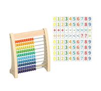 NUZKQLHZ Add Subtract Abacus Ten Frame Set Valentines Day Gifts for Preschool Toddler
