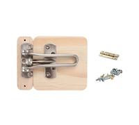 NUZKQLHZ Busy Board DIY Lock Latch Preschool Teaching Aids for 1 2 3 4 Year Old F Type D