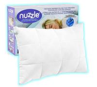 Nuzzle Cooling Adjustable Pillow for Side Sleepers, Luxury Standard Size Bed Pillow Hotel Collection - Best Adjust Height Soft Firm Pillow for Back, Stomach or Side Sleepers - Home Gifts