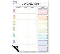 Nuzzle & Nest Magnetic Weekly Meal Planner, A3 Size, Dry Erase Chart with Breakfast, Lunch, Dinner and Snacks Sections