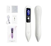 Nuzzy Pen, Skin Tag Removal Pen with 9 Adjustable Modes, Digital LCD Screen & USB Rechargeable, Portable Mole Remover for Face and Body Warts, Freckles, Nevus (#D)