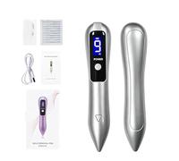 Nuzzy Pen, Skin Tag Removal Pen with 9 Adjustable Modes, Digital LCD Screen & USB Rechargeable, Portable Mole Remover for Face and Body Warts, Freckles, Nevus (#B)
