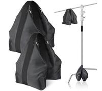 NVAAV 120LB Sandbags Set of 2, Heavy-Duty 1680D Oxford, Zipper Closure with Nylon Handle - Studio Video Stage Film Props Sandbag for Photography, Light Stands, Boom Arms, Tripods