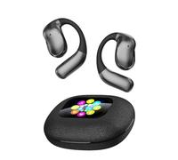 NVAHVA Open Ear Earbuds, Over Ear Headphones with Intelligent Charging Case, Snug Fit, Powerful Bass,Clear Mic, Ultra-Comfort Bluetooth Wireless Earphones for Jogging Workout Fitness Working