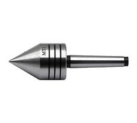 Nvanvmm 1 PCS MT1 Lathe Bearing Tailstock Center Woodworking Thimble Heavy Thimble Silver