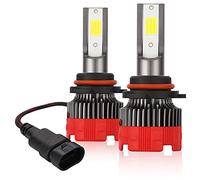 Nvanvmm 9006 LED Headlight Bulbs 6000K HB4 HI/Low Beam 55W 8000 Lumens Fog Lamp Bright Waterproof DOB Kit 2 Lamps 360° Rotation