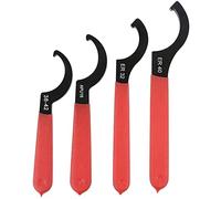 Nvanvmm Coilover Wrench, Hook Wrenches Tools Set Shock Spanner Wrench Set C-Shape Spanner Adjustable Spanners Adjustment Tool
