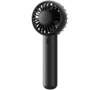 NVARUPC Mini Portable Fan, Small and Powerful, Cute Design 3 Speed Personal Handheld fan and Desktop with Base, Lightweight USB Rechargeable for Travel Lash Makeup Girl Women Summer Gift Pink,Black