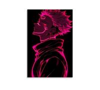 NVBKJH Comics Jujutsu Kaisen Character Ryomen Sukuna Poster Decorative Painting Canvas Wall Art Living Room Poster Bedroom Painting 12 x 18 Inch (30 x 45 cm)