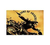 NVBKJH Sons of Anarchy Performer Art Wall Art Picture Print Modern Family Room Decor 08 x 12 Inches (20 x 30 cm)