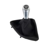 NVCPHGEDEK Air Conditioning Knobs Audio Circle for BMW for 1 Series for E81 for E82 for E87 for E88 Car Gear Shift Knob Lever Interior Handle Leather Dust Proof Cover(5 Speed)