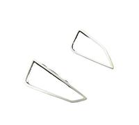 NVCPHGEDEK Air Conditioning Knobs Audio Circle for Toyota for Corolla 2019 2020 for Hatchback Stainless Steel Interior Inner Air Condition Decoration Outlet Cover Trim Accessories(ABS Right Hand car)