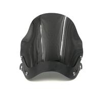 NVCPHGEDEK Motorcycle Windscreen Windscree For VMAX 1200 / For VMX1200 1985-2007 Windshield Wind Deflector Double Bubble(Black)