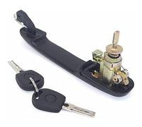 NVCPHGEDEK Outside Door Handle 6K0837205 6K0837206 Front Left & Right Door Handle with Lock Barrel for Galaxy 33mm Pin Length