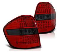 NVCPHGEDEK Tail Light For Benz M-Class W164 2005-2008 LED Rear Lights RS-873 1 Pair Driver And Passenger Side Complete Set Tail Light Assembly Tail Lamp Red Smoke Tail Lamp