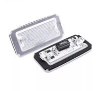 NVCPHGEDEK Tail Light Rear Car Number Plate Lamp Assembly For Fiat 500 500C 2007-2016 2x LED License Light Brake Stop Lamp
