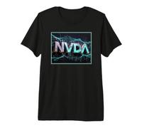NVDA Ai Net Logo Premium T-Shirt