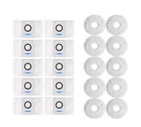 NVDERTA Bag Mop Cloth Compatible With Deebot T20 OMNI/T20 Pro /T20 Max /X1 OMNI/X1 TURBO /T10 OMNI /T10TURBO Accessories(20pc set)