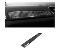 NVDERTA Carbon Fiber Compatible With Audi Q3 8u 2013-2018 Car Door Panel Strips Decorative Trim Inner Door Bowl Sticker Interior Styling Accessories(A LHD)