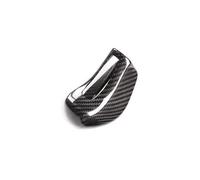 NVDERTA Compatible with 2013-2018 Maserati Ghibli/Quattroporte/Levante Car Gear Shift Knob Cover Trim Real Carbon Fiber(Black,Levante 16-18)