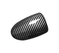 NVDERTA Compatible with ABS Carbon Fiber Pattern Gear Shift Knob Trim Cover Trim Compatible with Genesis G70 2019-2022 G80 2017-2020 Car Styling Modified Accessorie