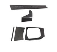 NVDERTA Compatible With BMW 3 4 Series G20 G28 G22 2020-2023 Car Center Console Gear Shift Panel Frame Cover Trim(Real Carbon Fiber)